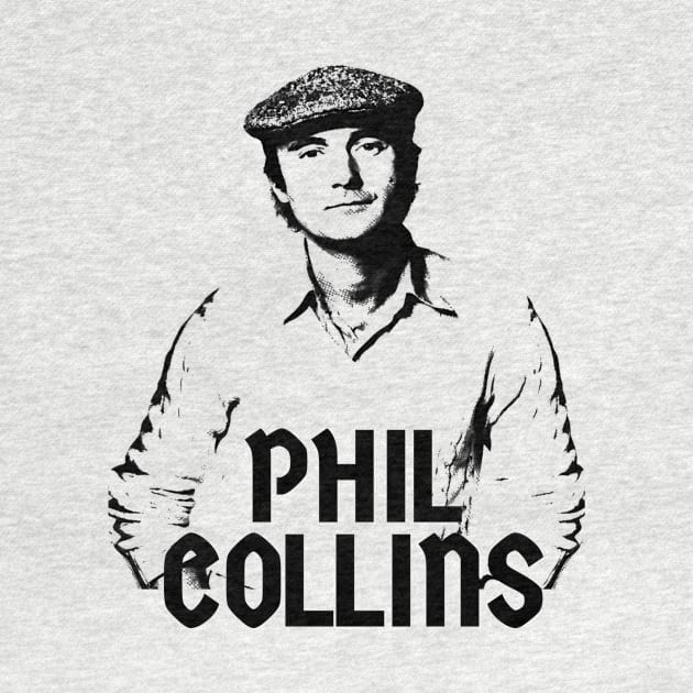 phil collins young black and white by mnd_Ξkh0s